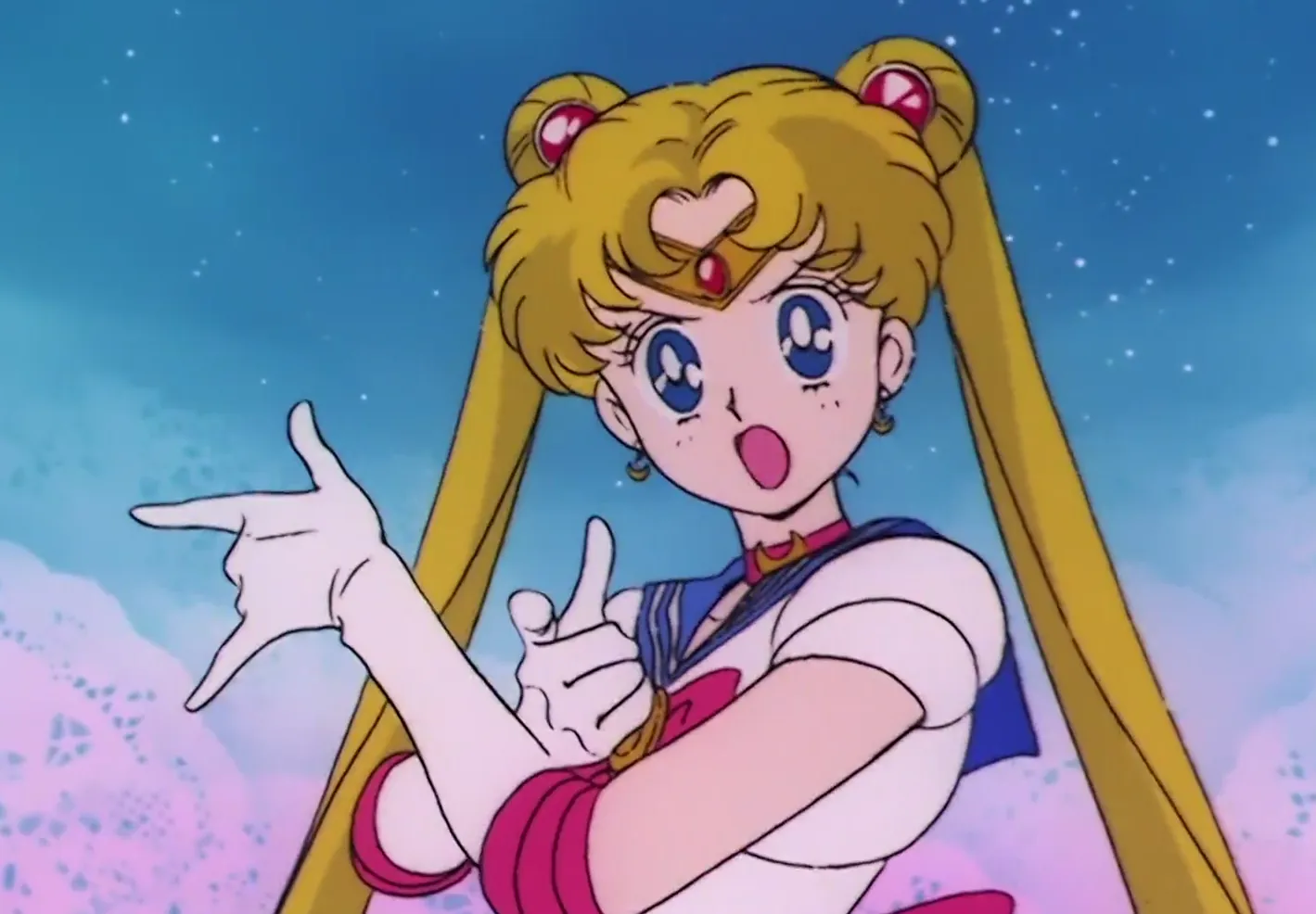 Кадр из аниме «Сейлор Мун»