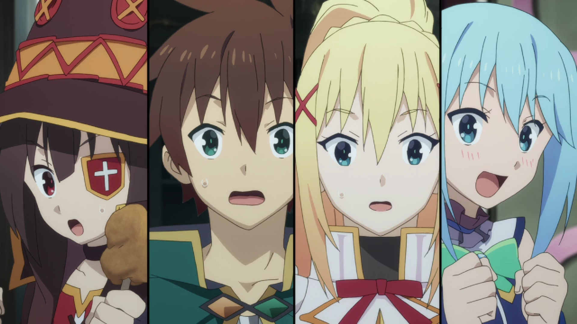 Кадр из аниме «Этот замечательный мир!»