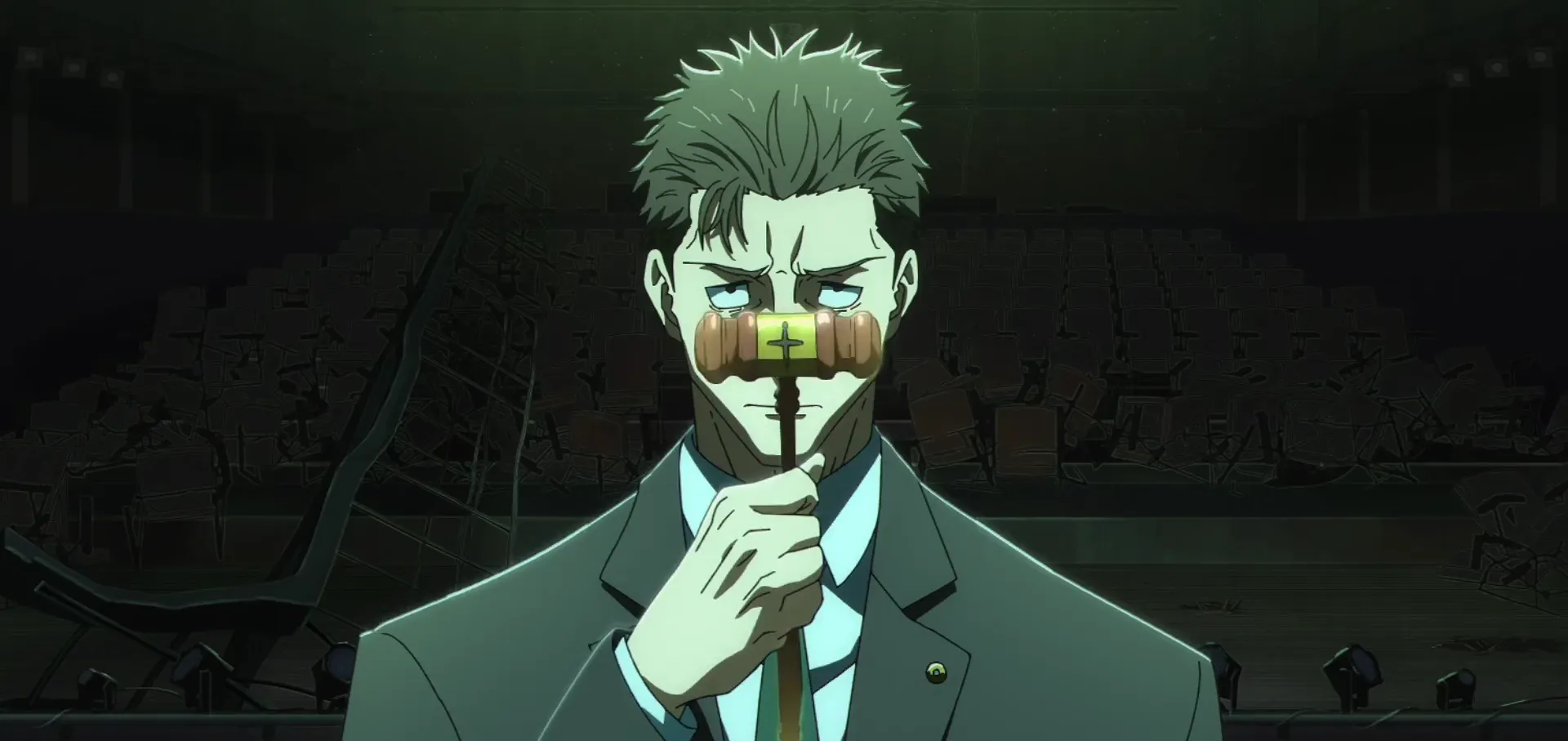 Кадр из аниме «Магическая битва: Смертельная миграция»