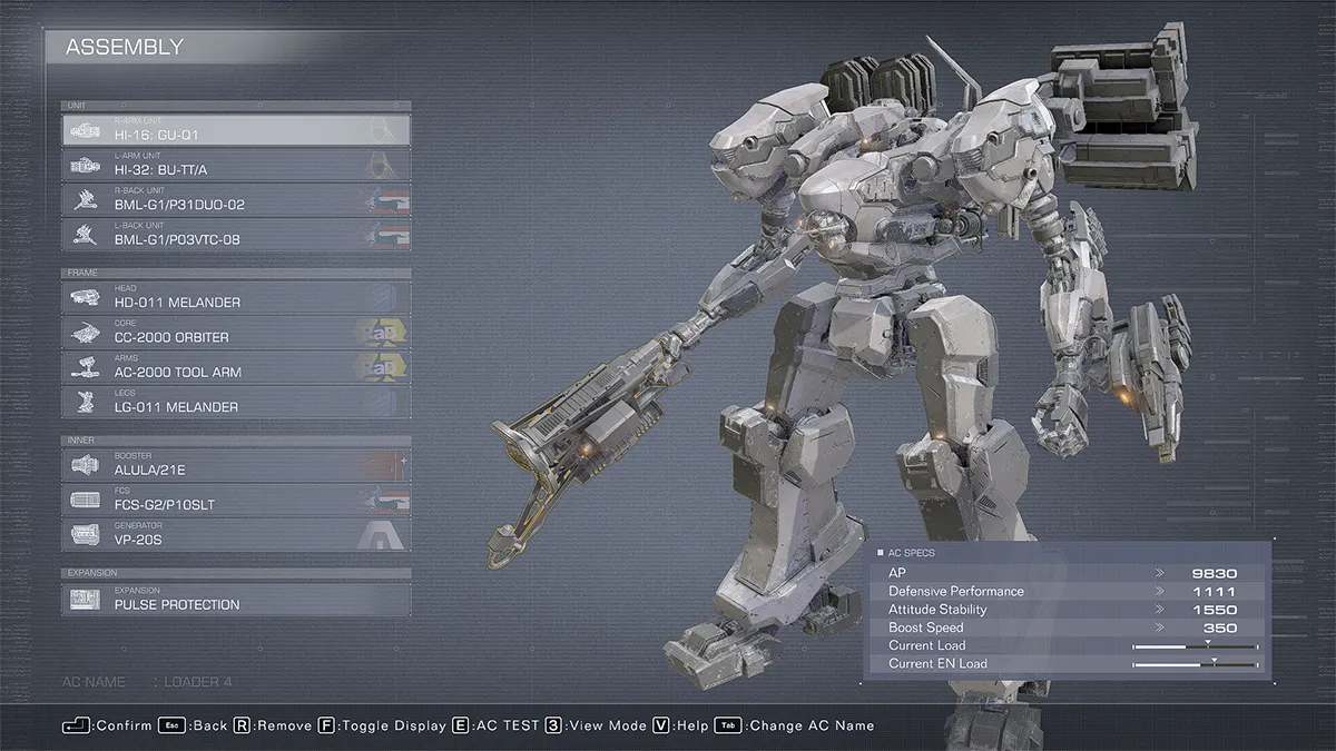 Скриншот из Armored Core VI
