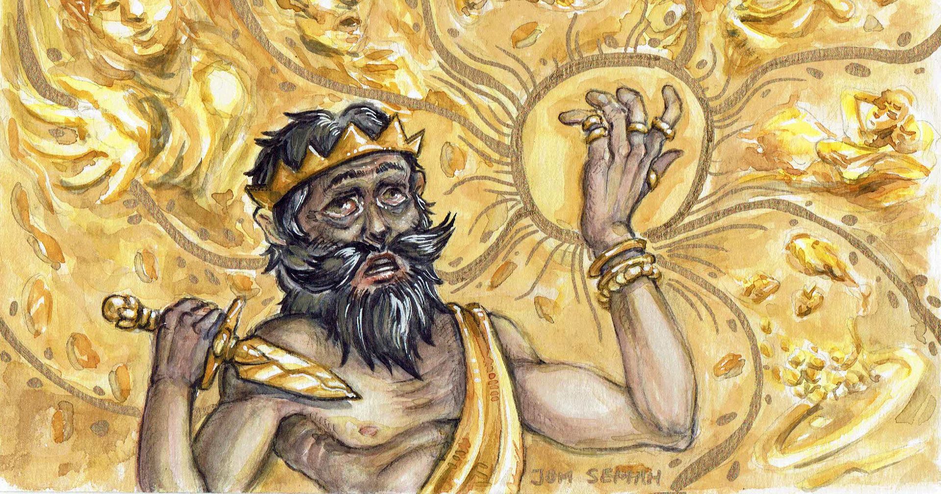 Царь Мидас | Источник: ArtStation