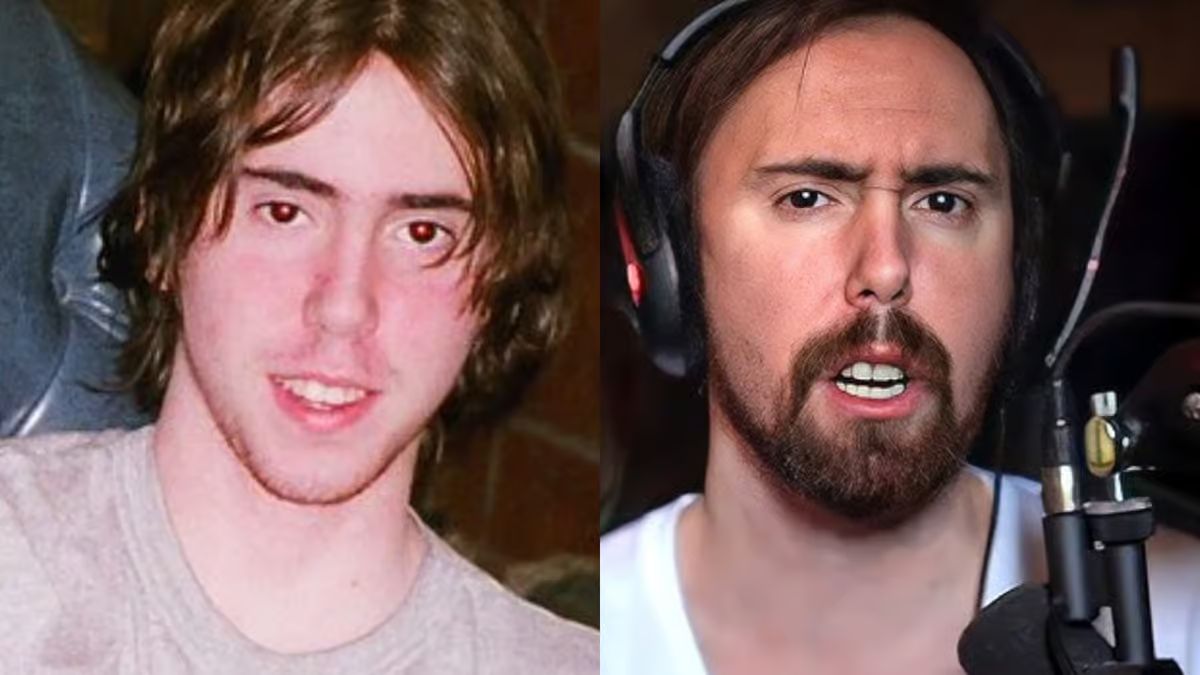 Asmongold в юношестве и в наши дни | Источник: канал Asmongold на Twitch