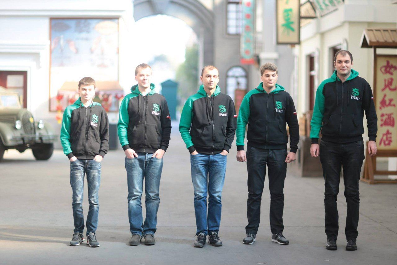 RAMZES666 (крайний левый) в составе Team Spirit на The Shanghai Major
Источник: Team Spirit