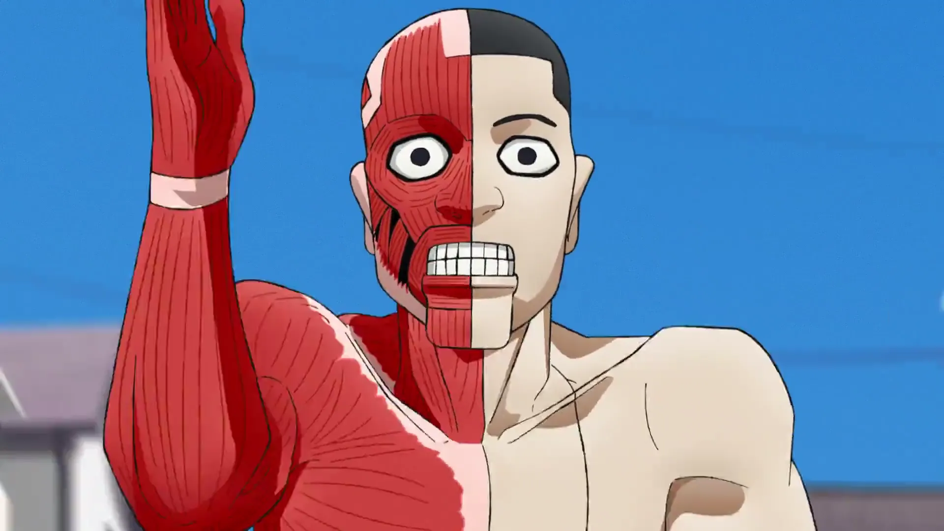 Кадр из аниме «Дандадан»