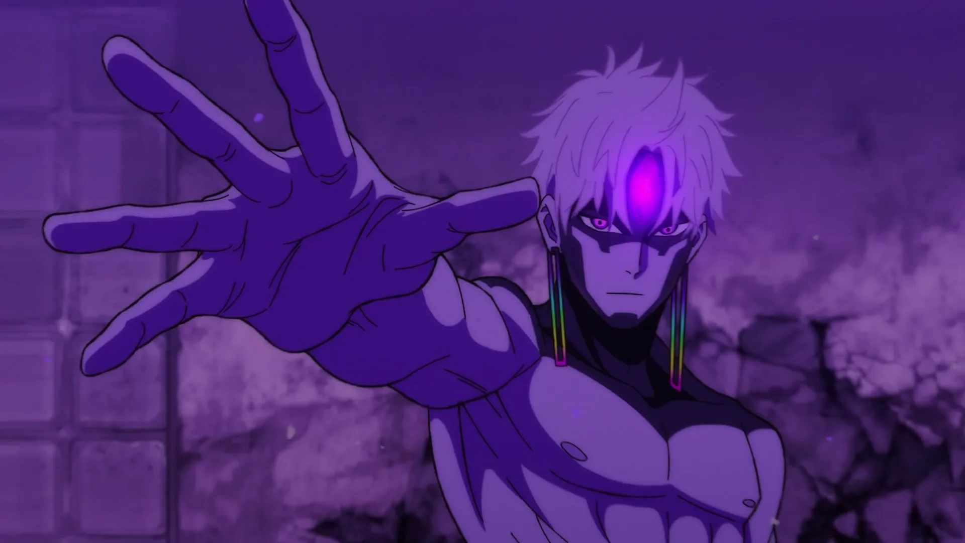 Кадр из аниме «Дандадан»