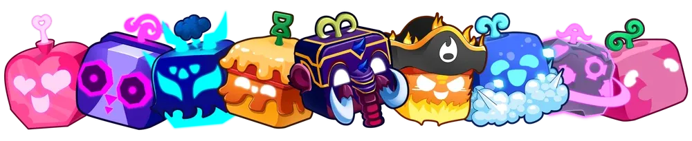 Вот они, те самые фрукты из Blox Fruits по аниме One Piece!