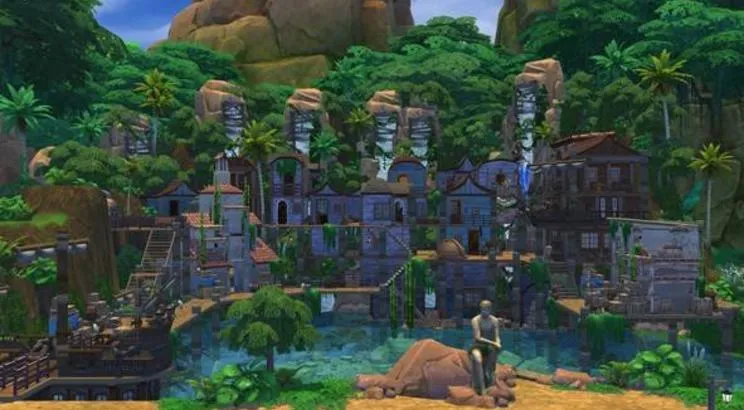 Источник: @SatiSimBuilds. Пиратская бухта