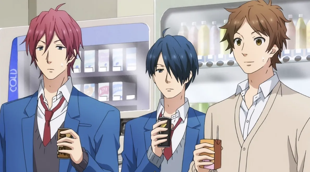 Кадр из аниме «Радужные дни»