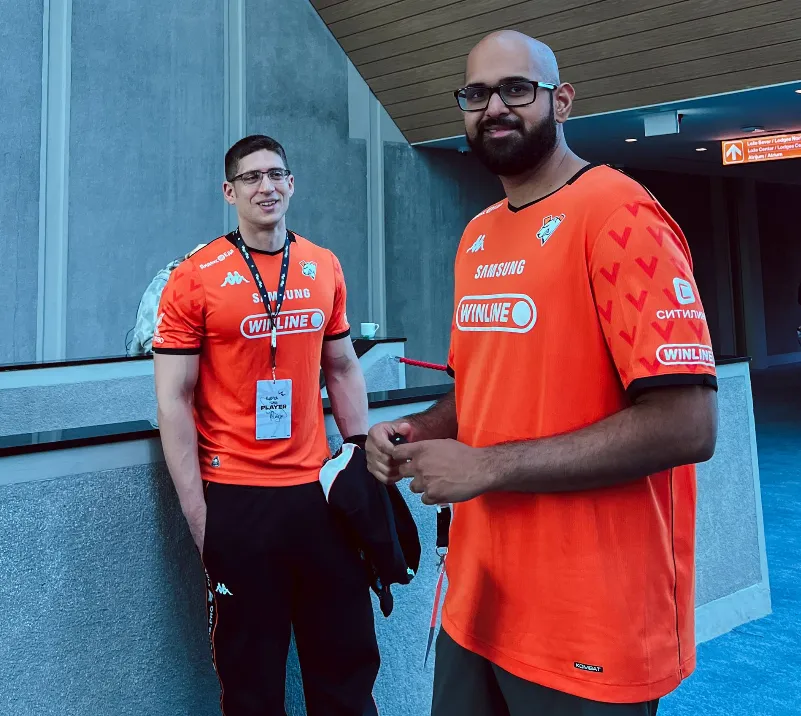 BuLba и Fly | Источник: канал Virtus.pro Dota 2 в Telegram