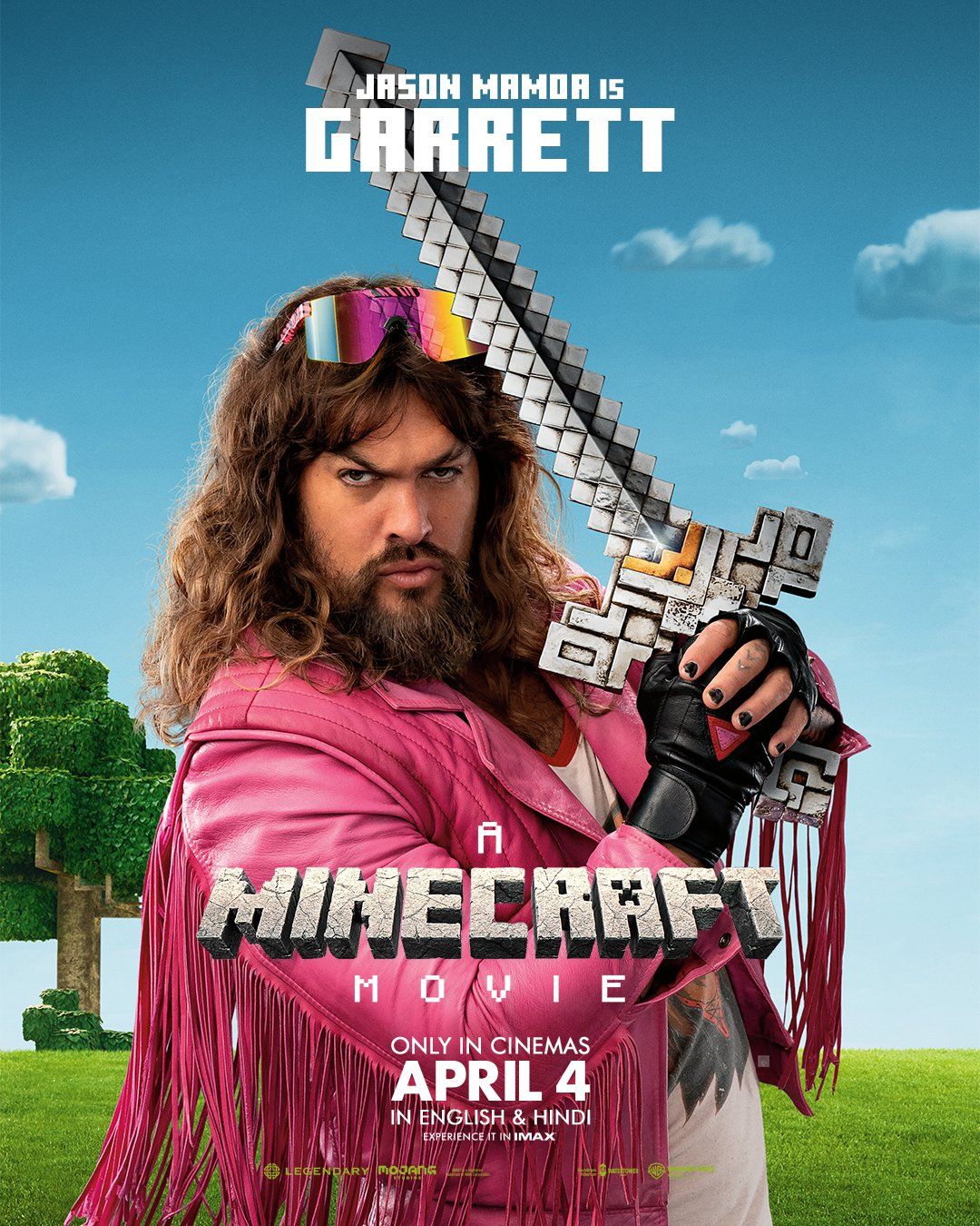 Постер фильма «Minecraft в кино» | Источник: x.com/warnerbros
