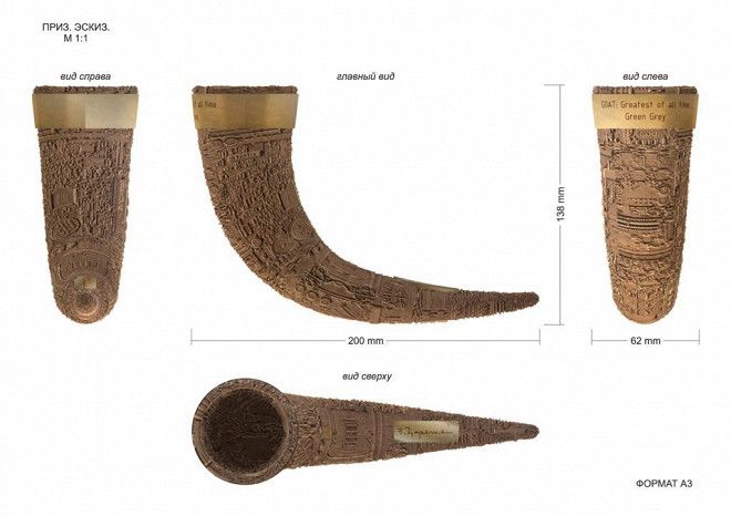 Эскиз Кубка Indie Cup для номинации «Горная коза»