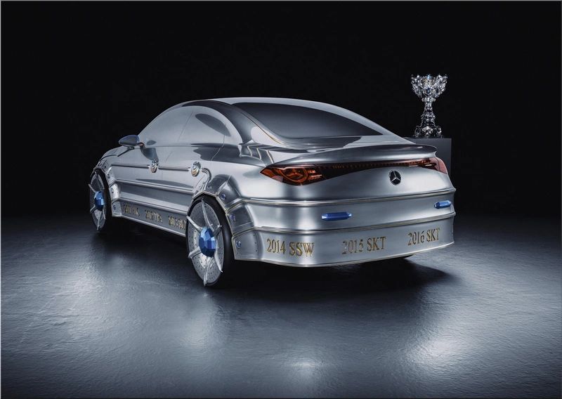 Mercedes-Benz CLA Art Piece. Источник: media.mercedes-benz.com