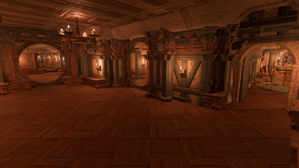 Дом из «Властелина колец» в Enshrouded. Автор: Native_Blood_