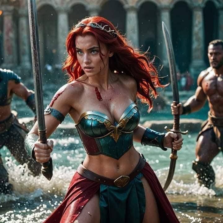 Нейросеть нарисовала принцесс Disney в роли воительниц из боевиков