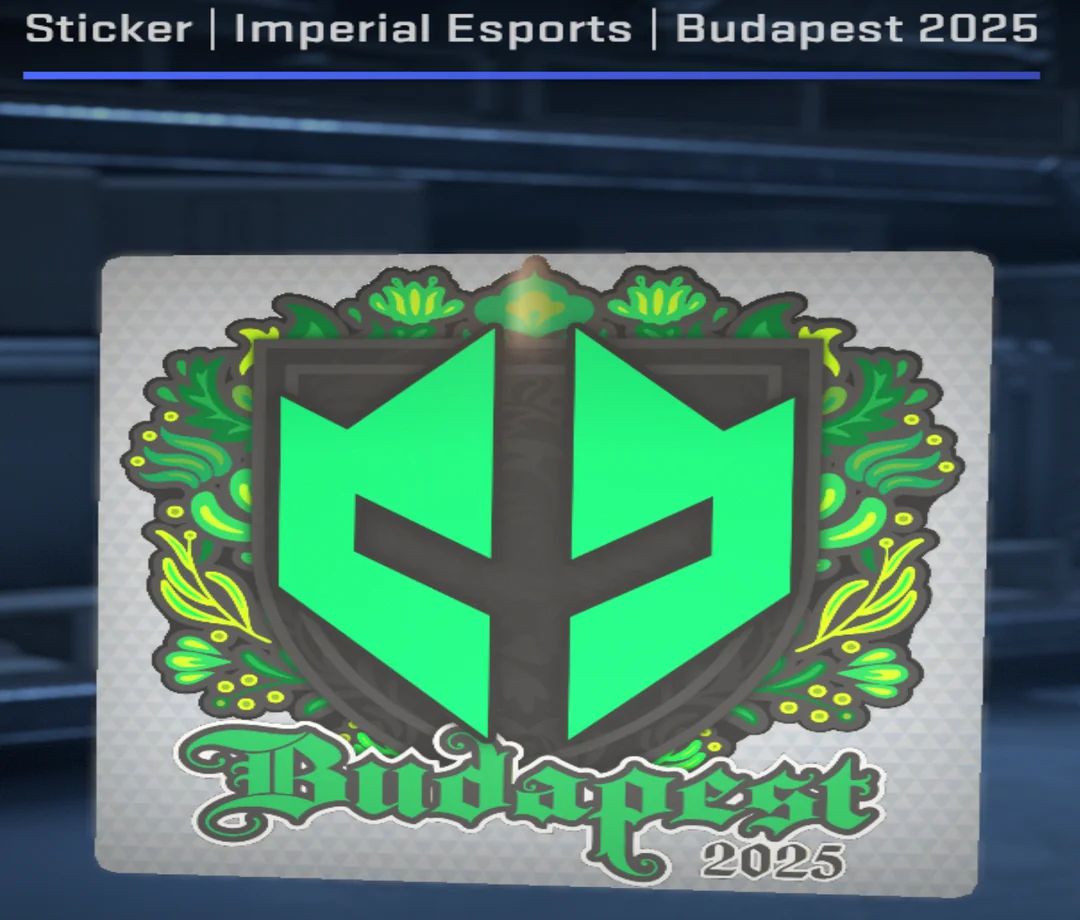 Как стикер Imperial Esports выглядит после обновления | Источник: reddit.com