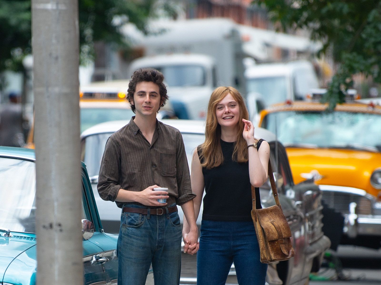 Кадр со съёмочной площадки фильма «Совершенный незнакомец»