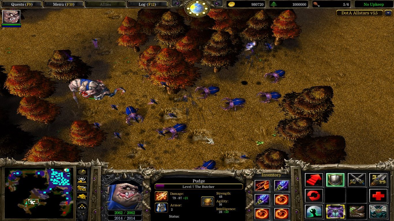 Отряд, собранный за пару минут, в версии 5.5