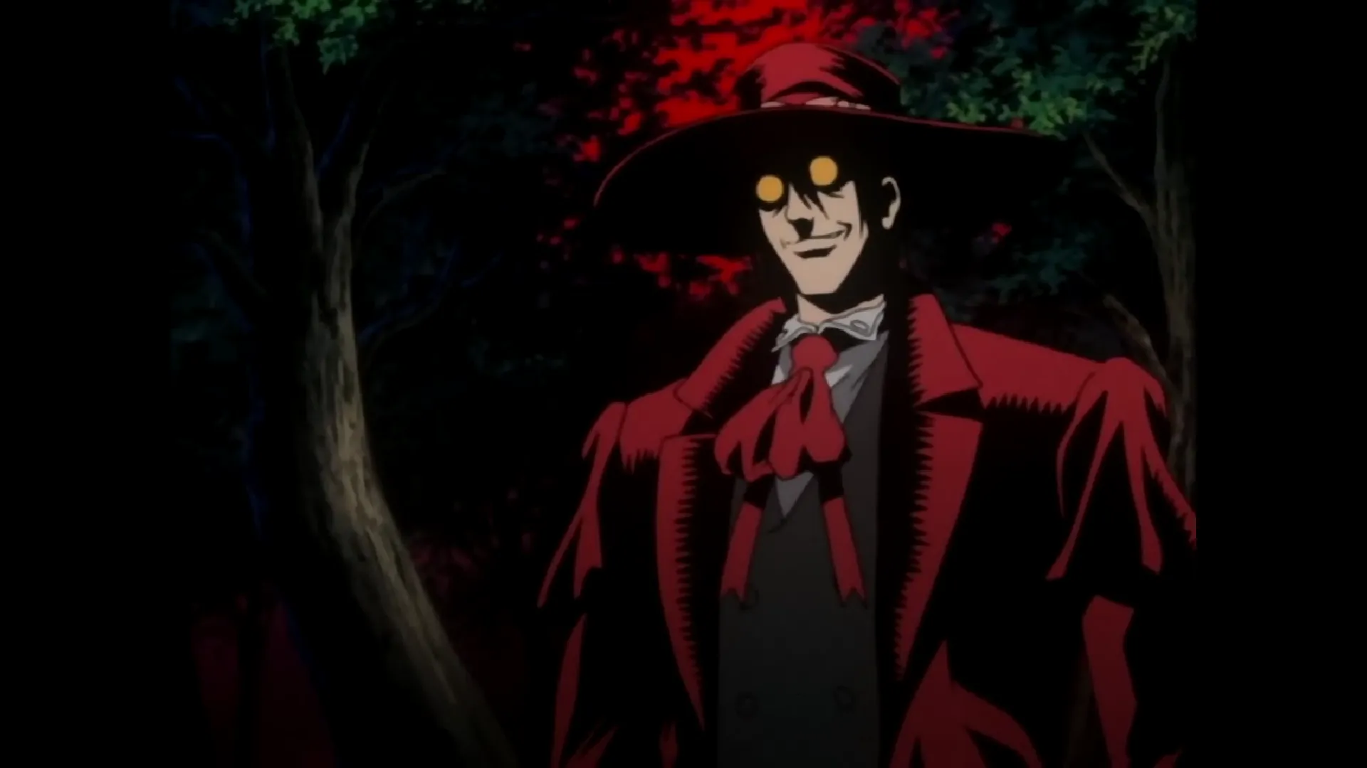 Кадр из аниме «Хеллсинг» 2001 года