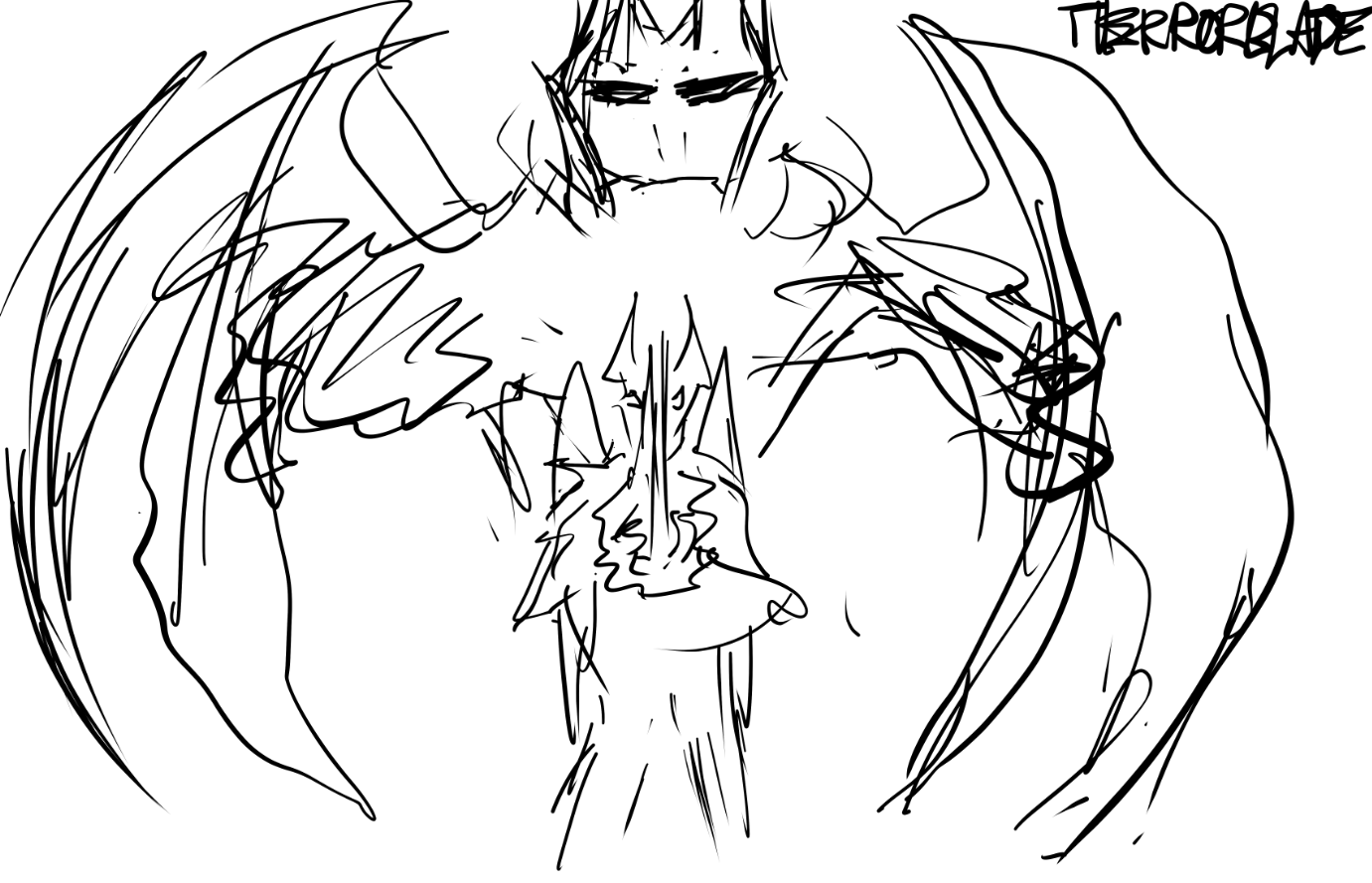 Рисунки героев Dota 2 за минуту. Автор: LiquidEV. Источник: imgur.com