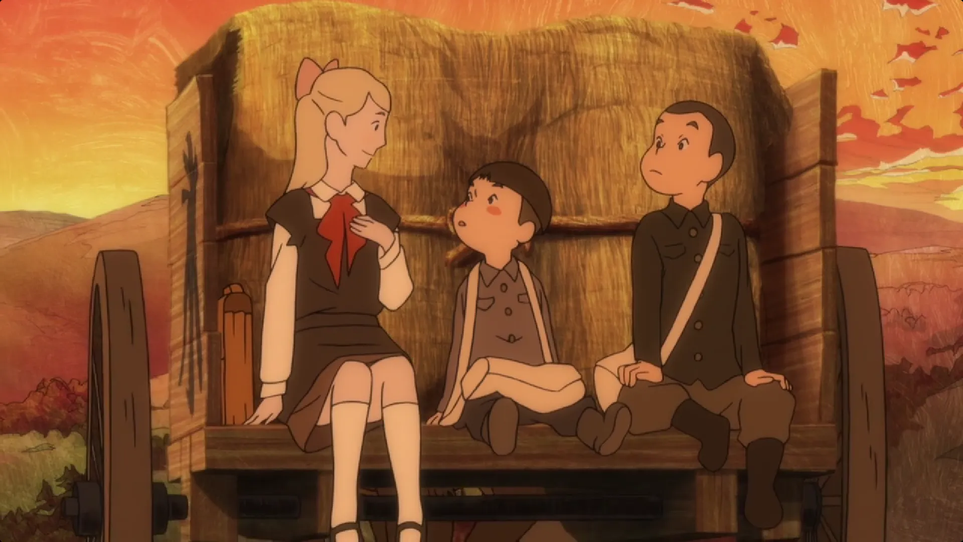 Кадр из аниме «Остров Джованни»