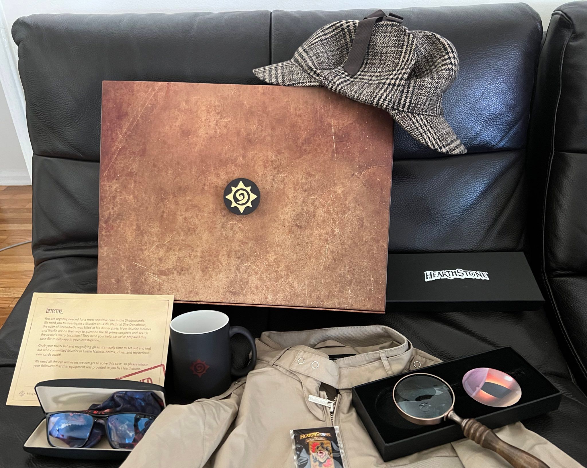 Подарочный набор от Blizzard игрокам в Hearthstone в честь релиза дополнения «Убийство в замке Нафрия»