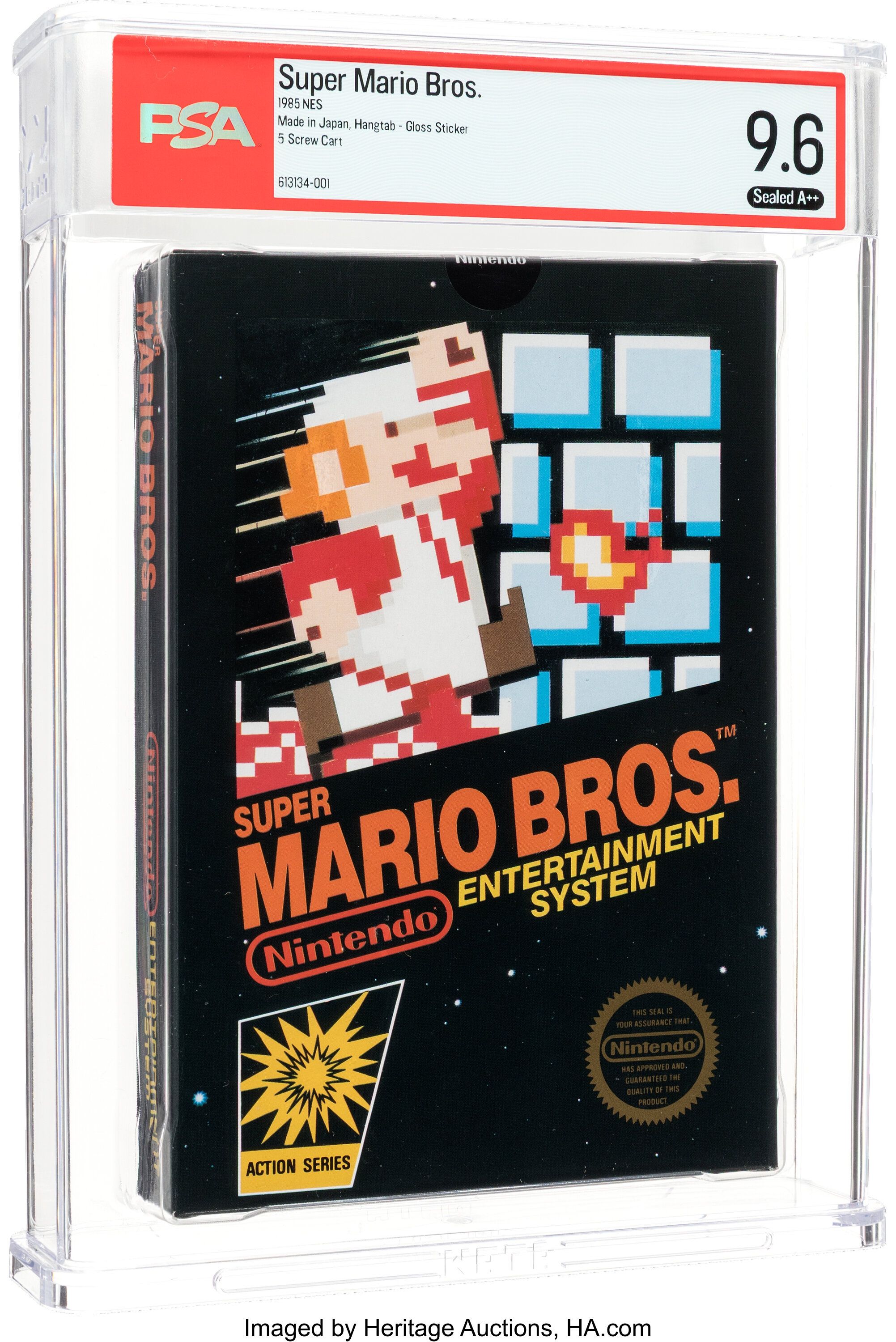 Запечатанная копия Super Mario Bros. Источник: Heritage Auctions