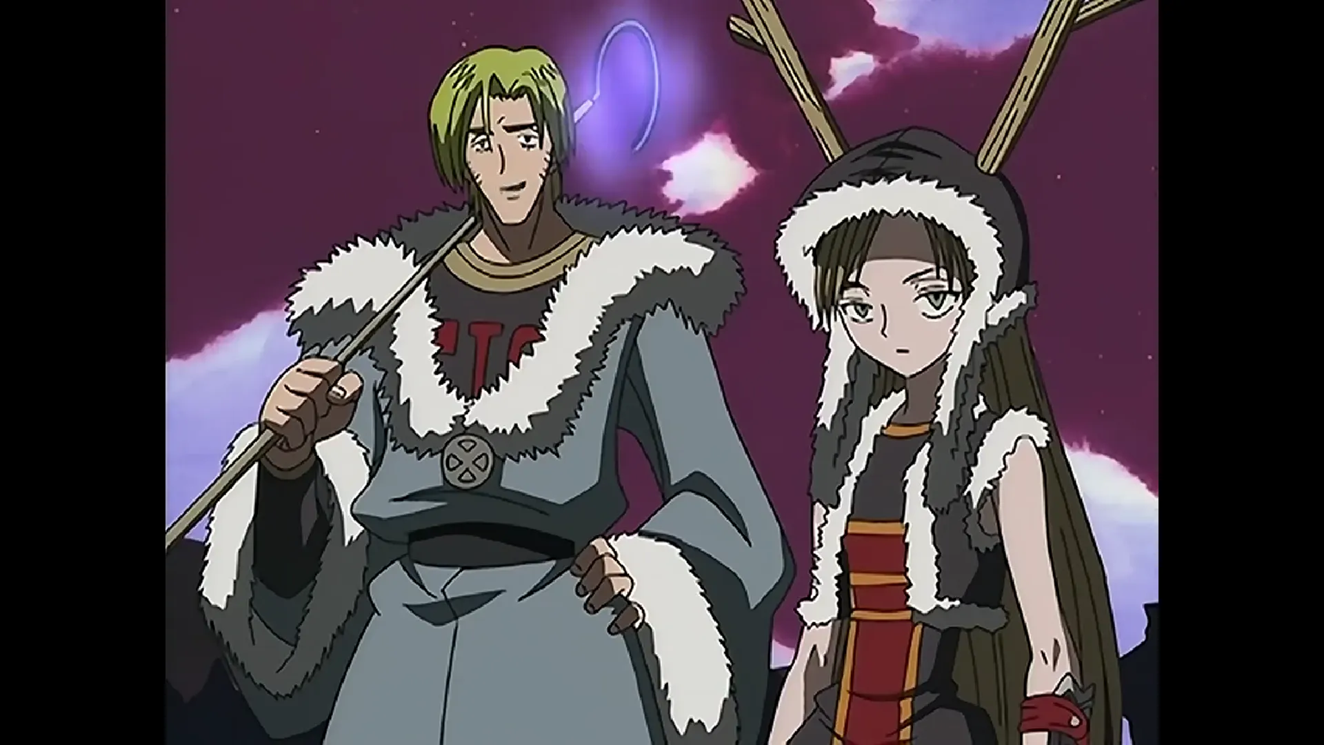 Кадр из аниме «Шаман Кинг» 2001 года