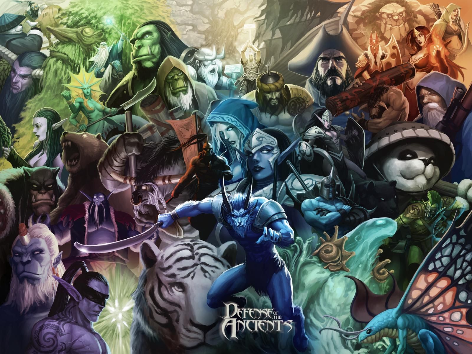 Загрузочный экран DotA 6.69