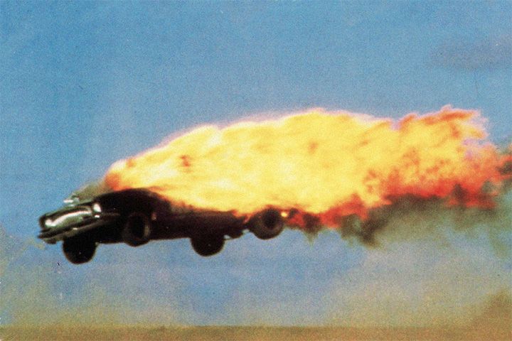 Кадр со съёмок «Безумного Макса»