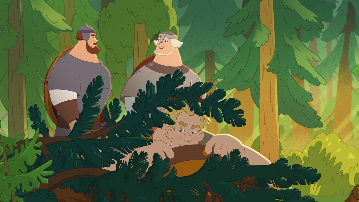 Кадр из мультсериала «Три богатыря. Ни дня без подвига»