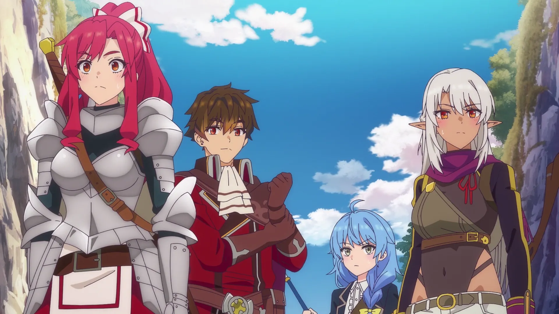 Кадр из аниме «Покинув группу А-ранга, я направился вместе со своими бывшими учениками в глубины лабиринта»