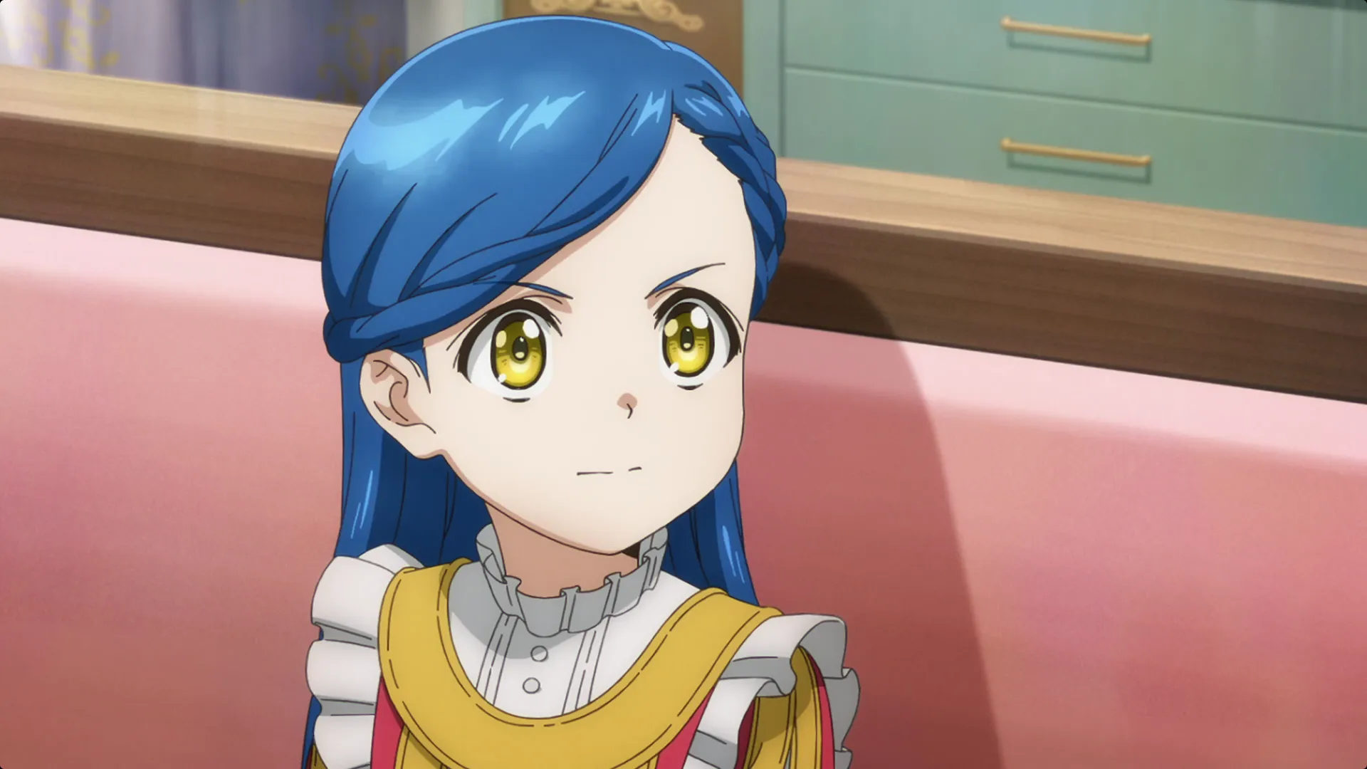 Кадр из аниме «Власть книжного червя: Приёмная дочь лорда»