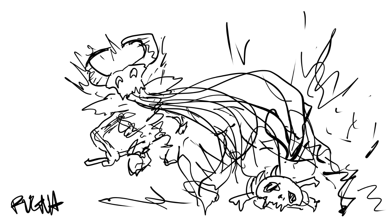 Рисунки героев Dota 2 за минуту. Автор: LiquidEV. Источник: imgur.com