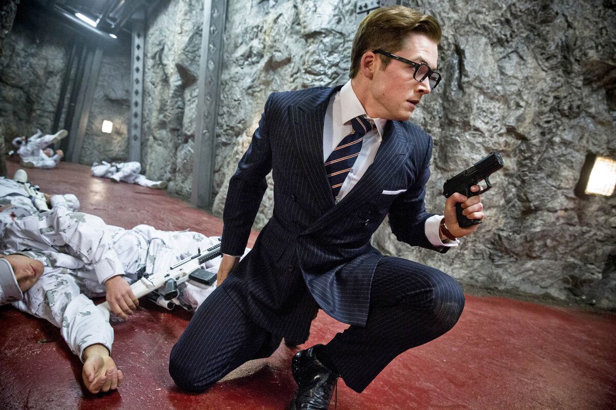 Кадр из фильма «Kingsman: Секретная служба»
