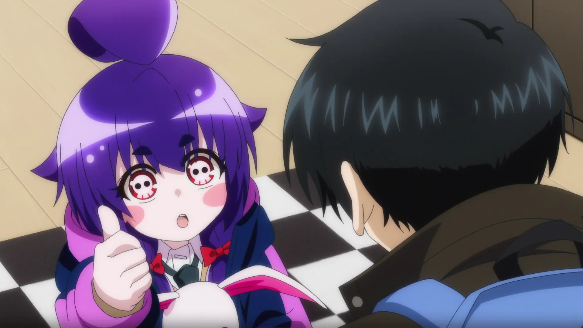 Кадр из аниме «Тёмное собрание»