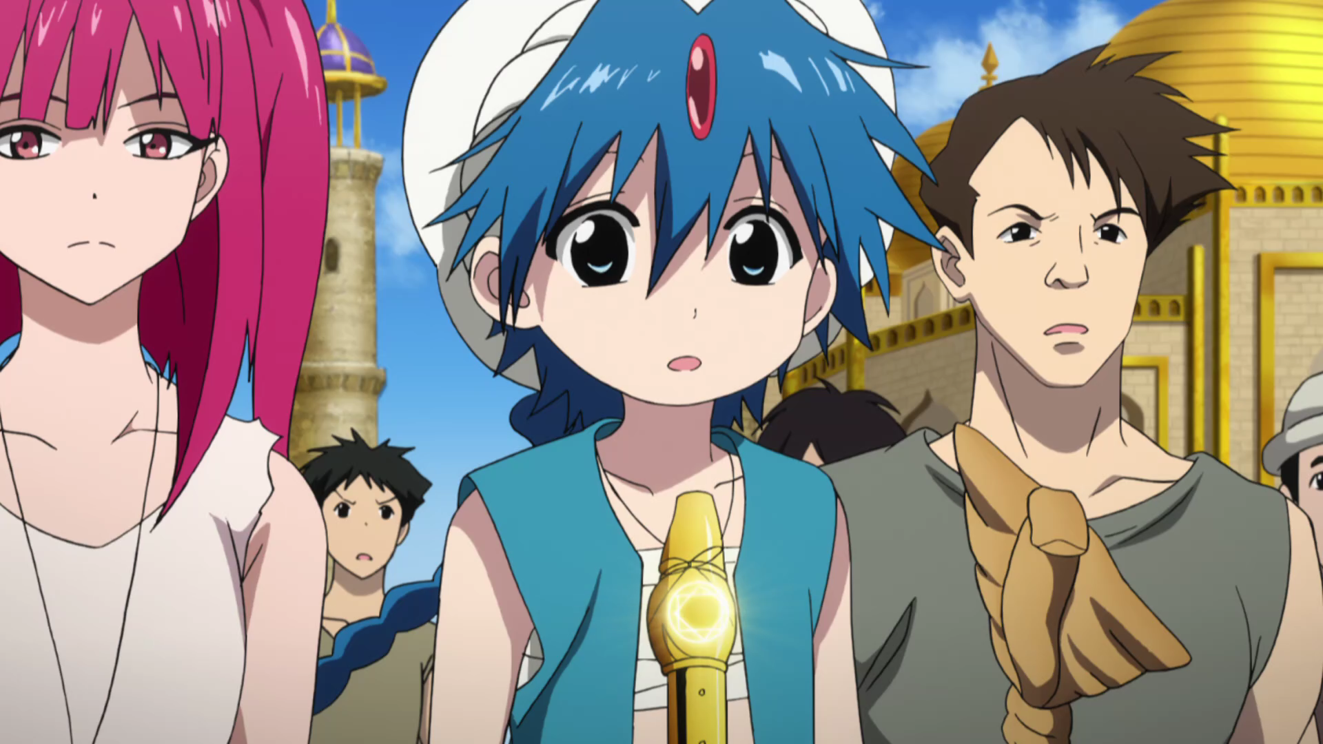 Кадр из аниме «Маги: Волшебный лабиринт»