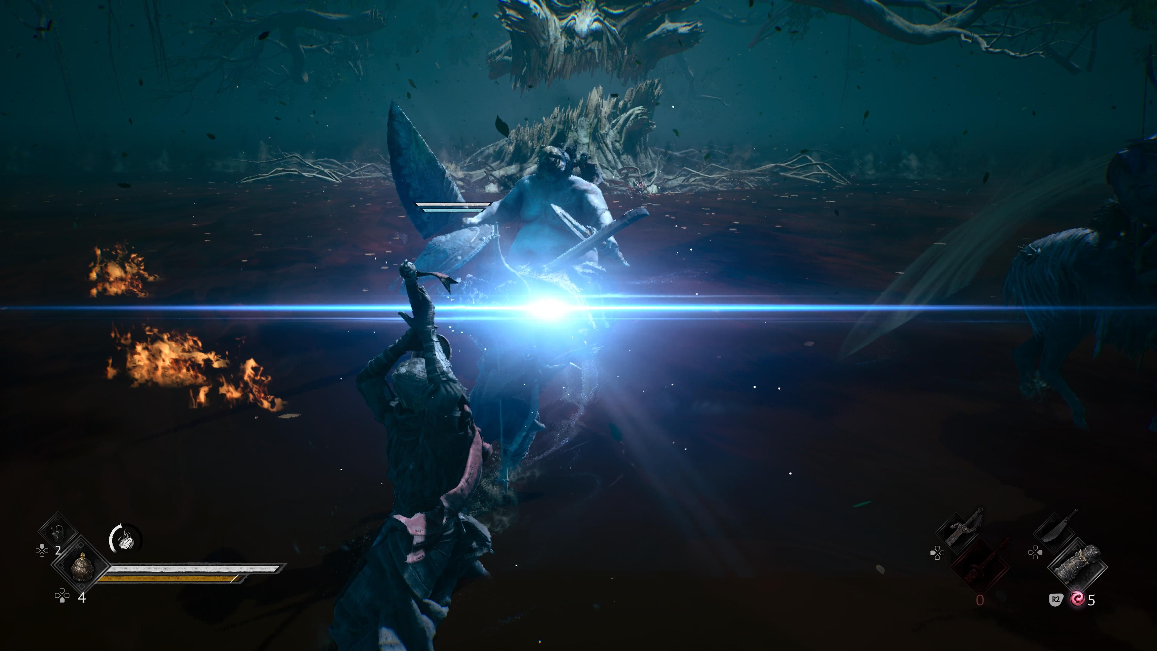 Это было парирование. Скриншот из Phantom Blade Zero