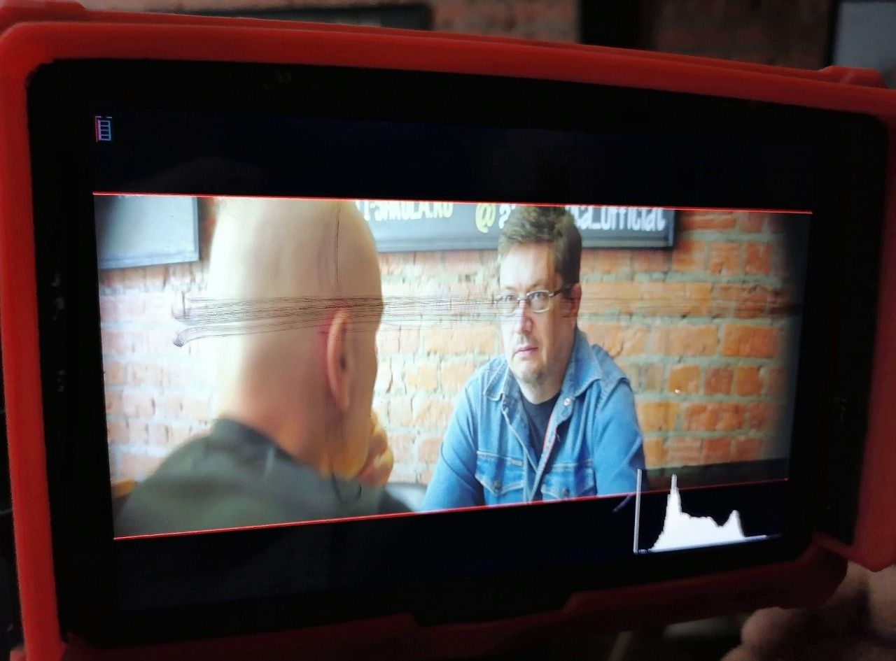 Съемки в кафе