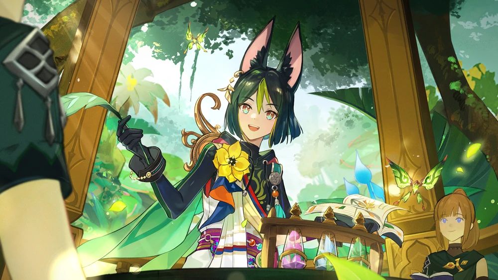 Официальный арт Тигнари