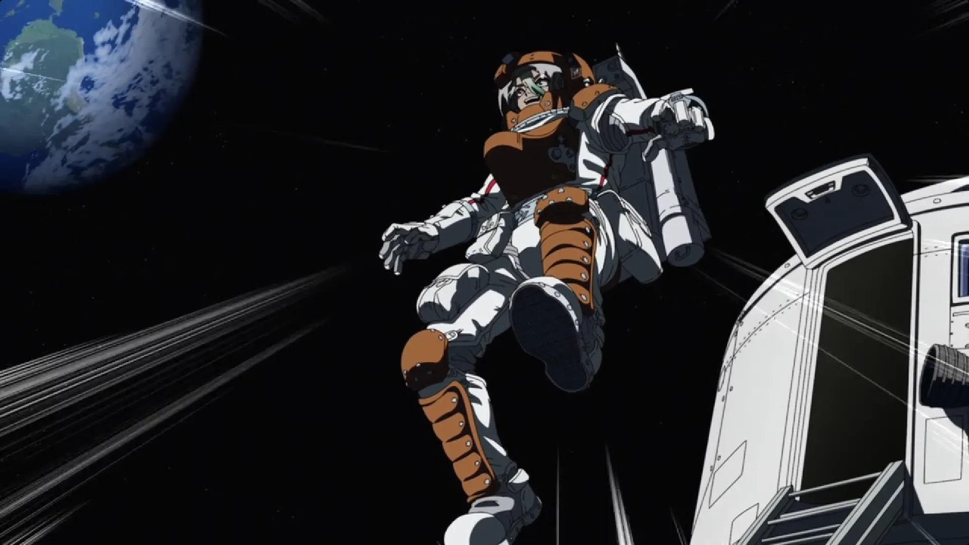 Кадр из аниме «Доктор Стоун»