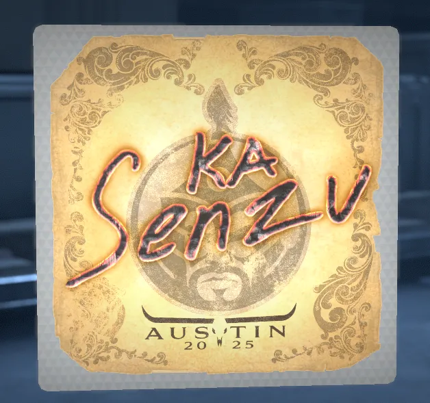 Стикер Senzu | Источник: клиент Counter-Strike 2