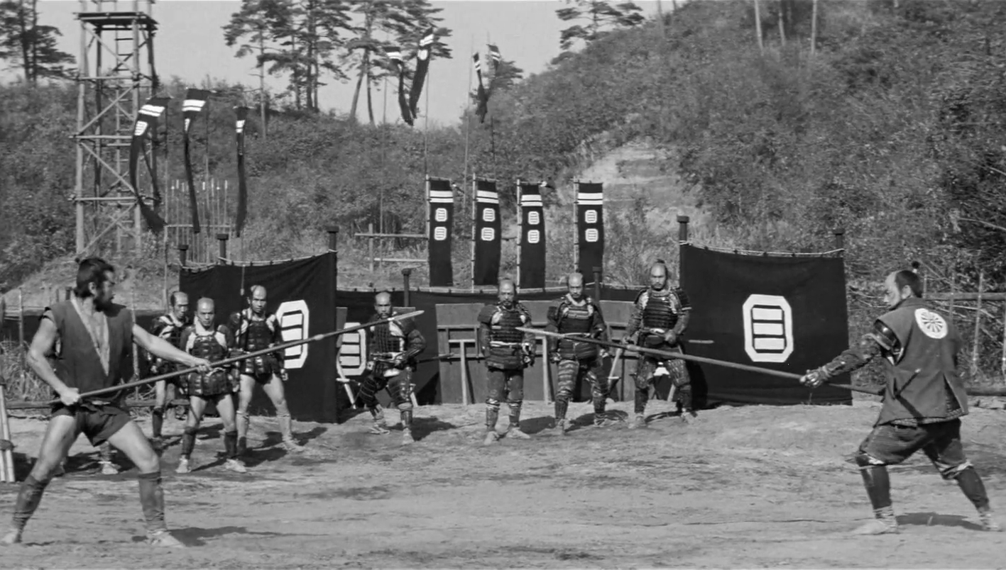 Кадр из фильма «Три негодяя в скрытой крепости»