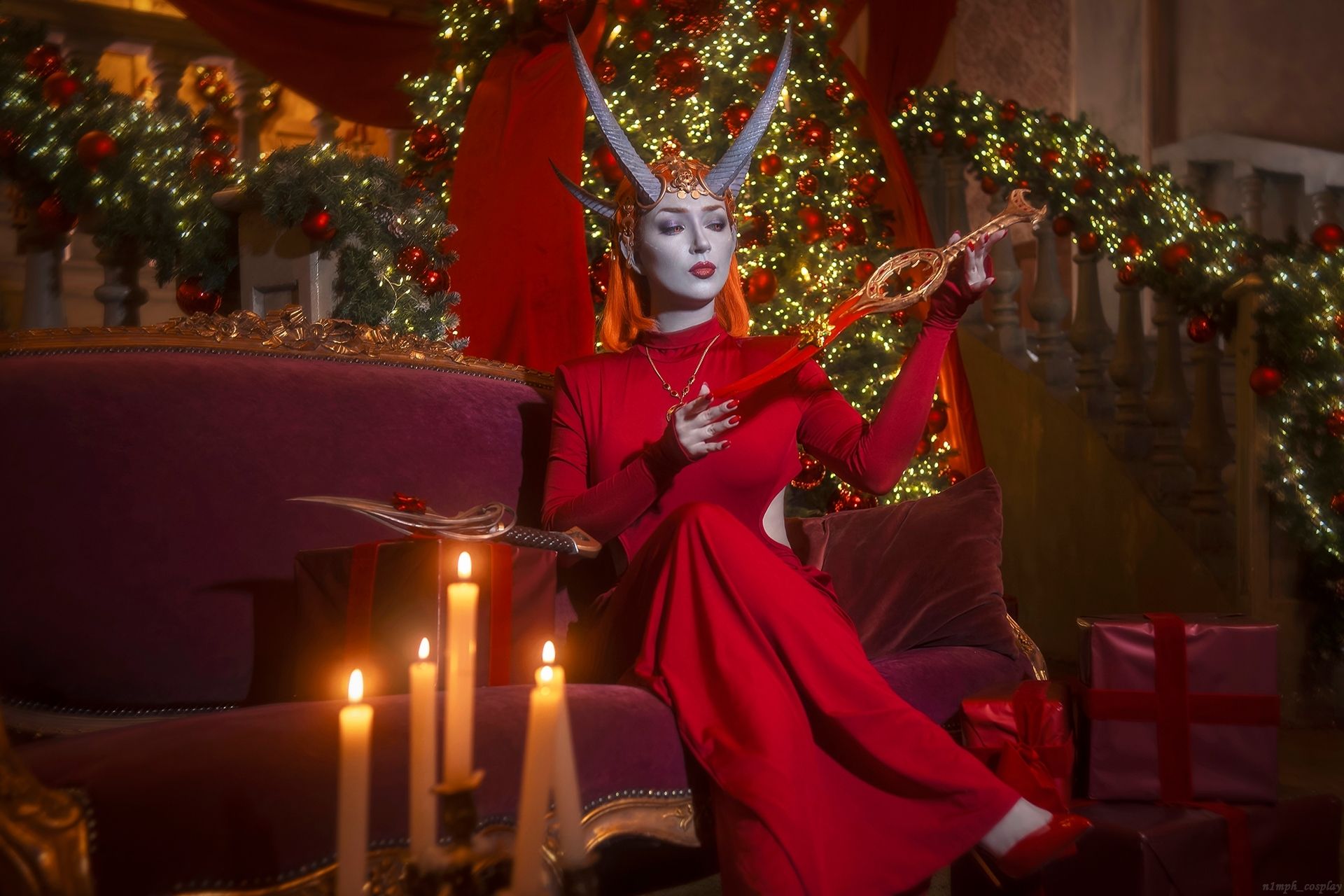 Мизора из Baldur’s Gate 3. Косплеер: n1mph. Источник: vk.com/n1mph_cosplay