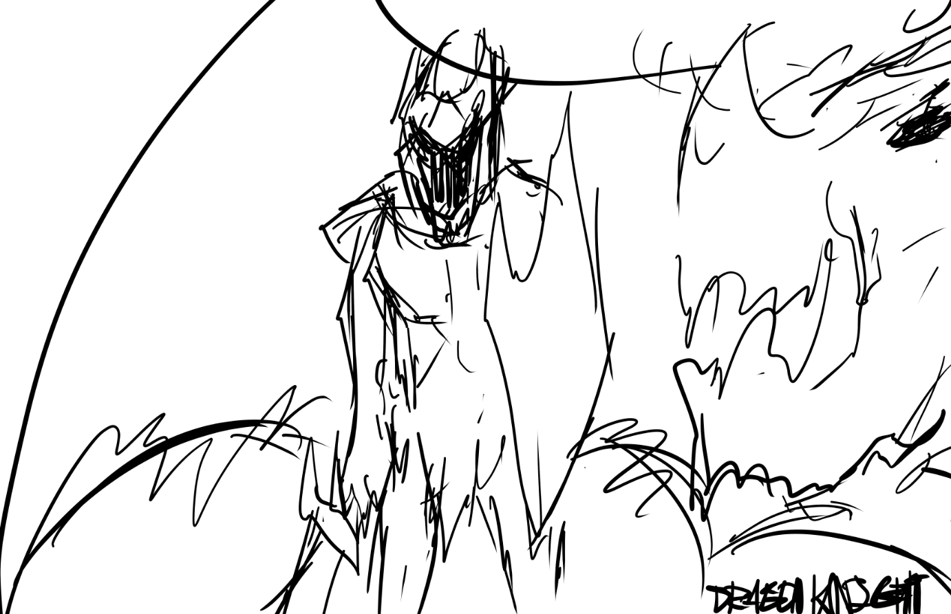 Рисунки героев Dota 2 за минуту. Автор: LiquidEV. Источник: imgur.com