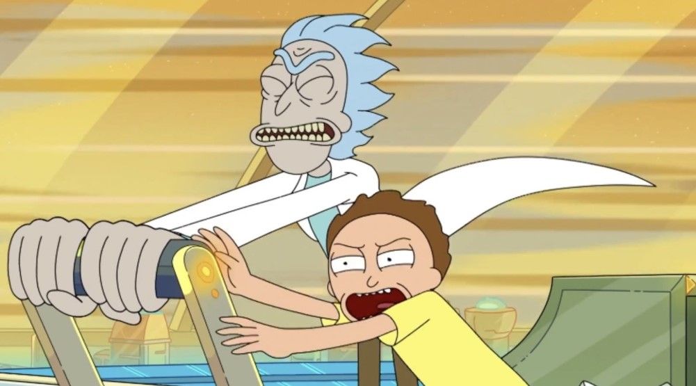 Кадр из сериала «Рик и Морти»