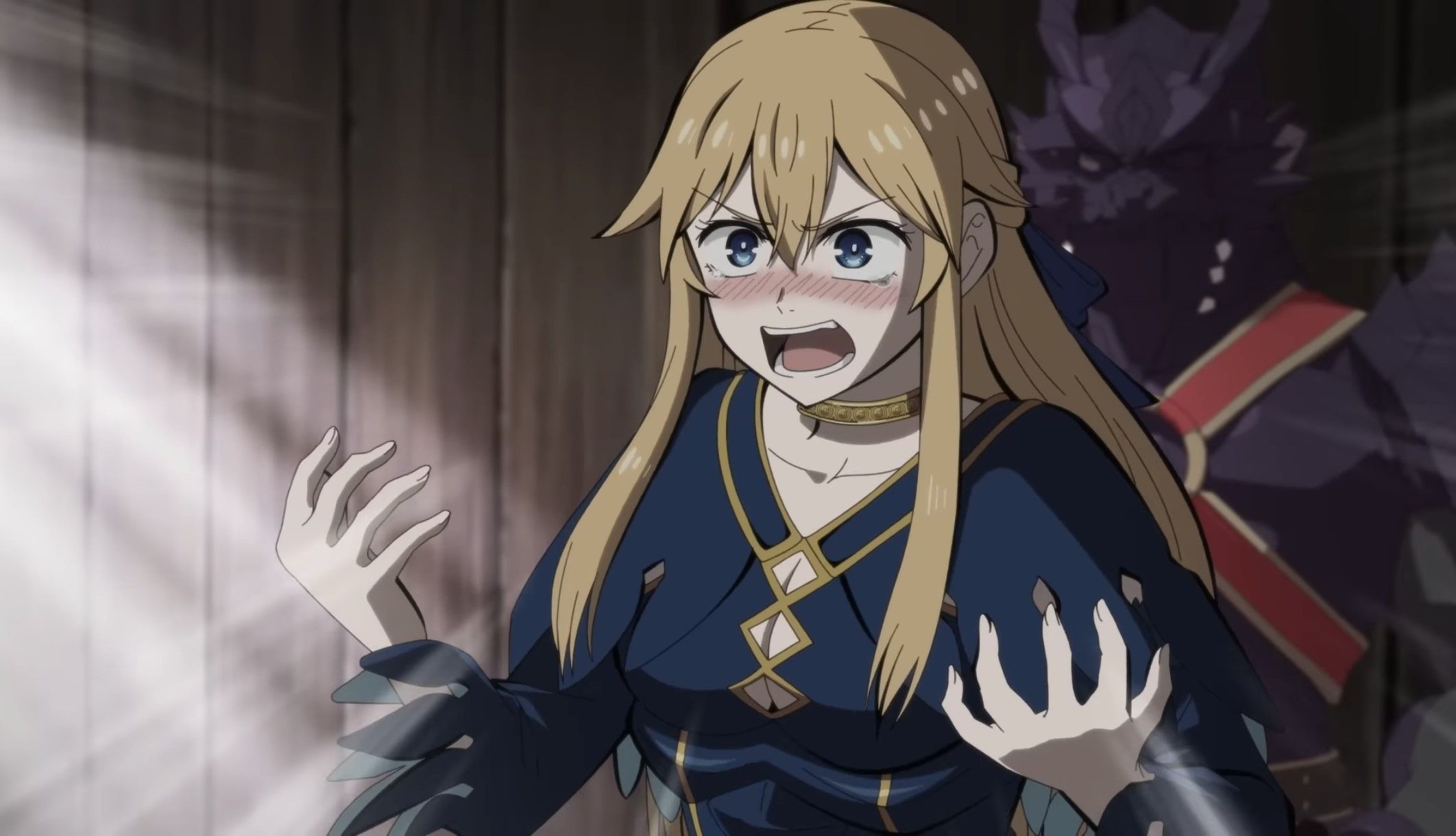 Кадр из аниме «Принцесса-рыцарь — невеста варвара»