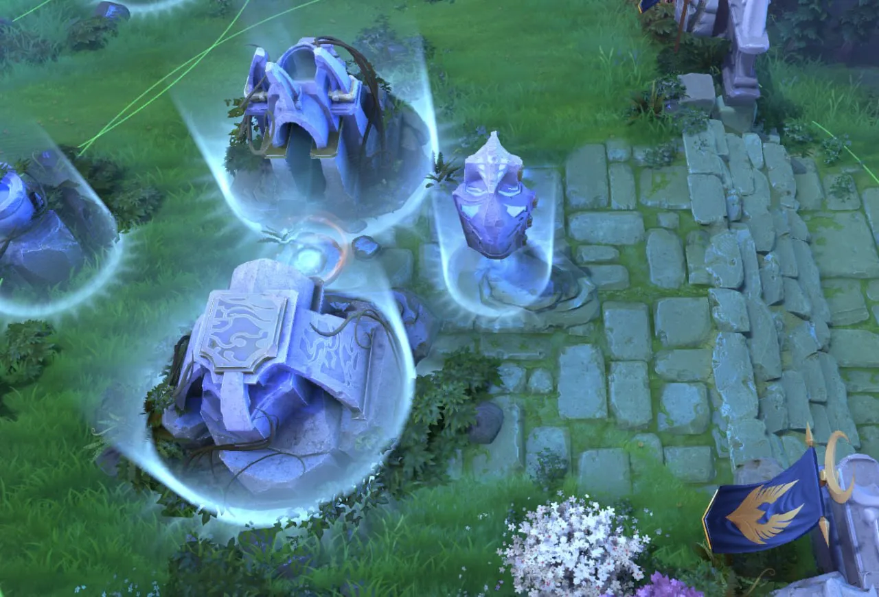 Скриншот из игры Dota 2