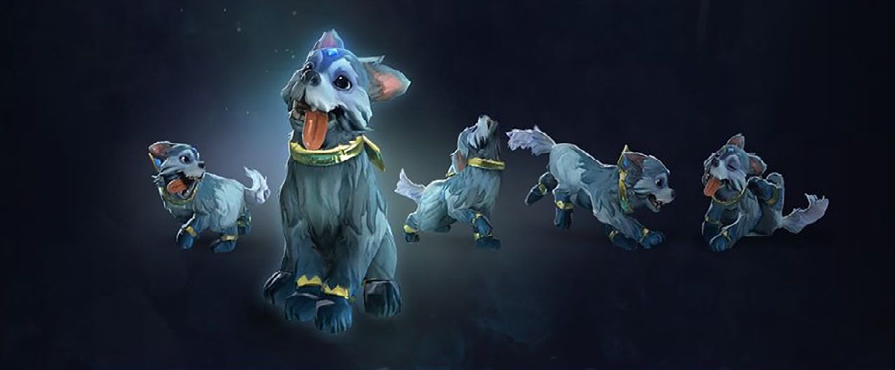 Спутники в Dota 2: преданный волчонок и товарищ-броненосец