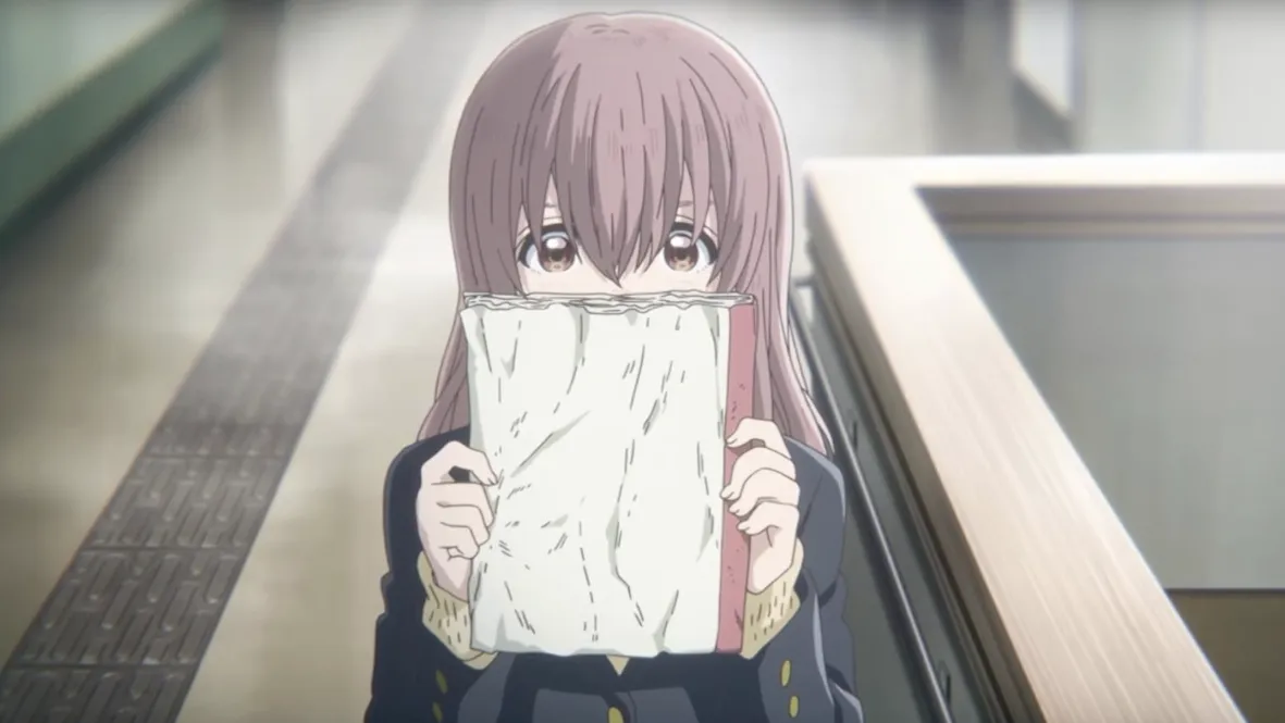 Кадр из аниме «Форма голоса»