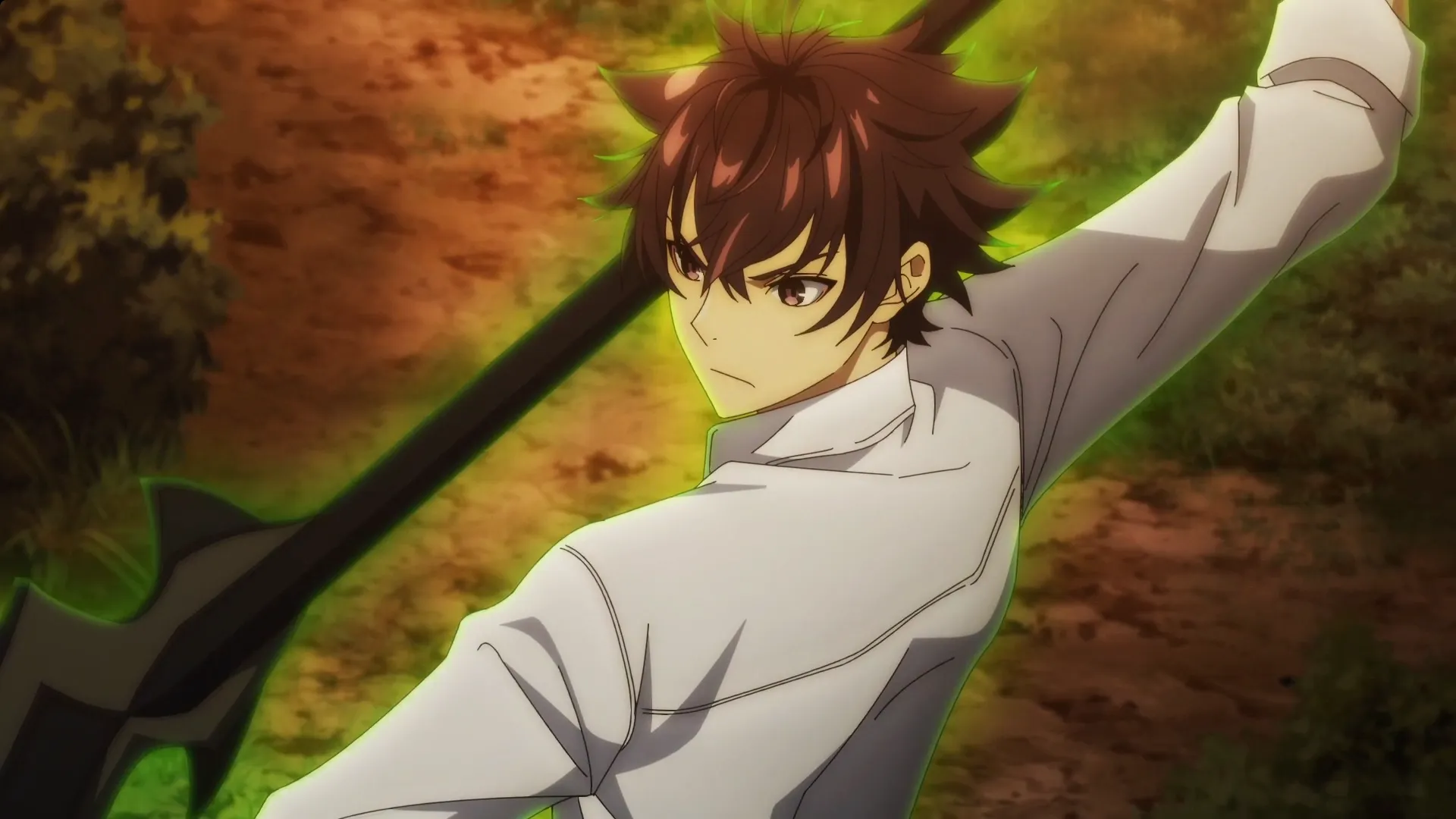 Кадр из аниме «Я получил читерские способности в другом мире и стал экстраординарным в реальном мире: История о том, как повышение уровня изменило мою жизнь»